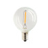 LED lemputė E12 G40 0.5W 3V 30lm skaidri Forever Light 6vnt
