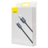 "Baseus" laidas "Crystal Shine" USB - "Lightning" 1,2 m 2,4A juodas