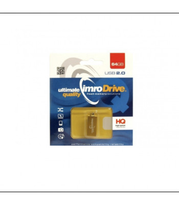 "Imro pendrive" 64GB USB 2.0 Edge aukso spalvos