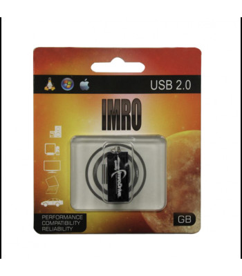 "Imro pendrive" 8GB USB 2.0 Edge juodas