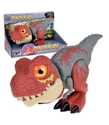 Judantis DINOSAURAS Tyrannosaurus Rex Garsas + Šviesa RED ZA5589