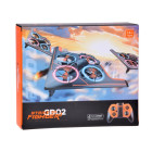 Nuotoliniu būdu valdomas dronas Quadcopter skraidanti transporto priemonė + LED apšvietimas RC0702