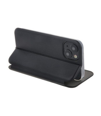 "Smart Diva" dėklas, skirtas "Xiaomi Redmi Note 14 5G (Global)", juodos spalvos