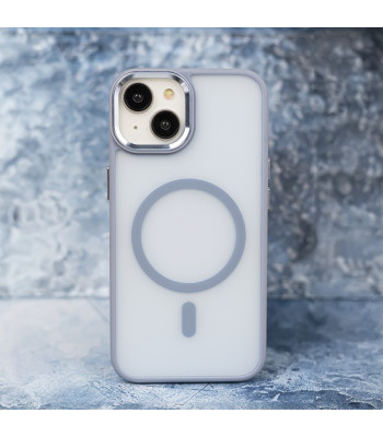 Frozen Mag dėklas iPhone 12 12 Pro 6,1 light blue