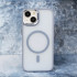 Frozen Mag dėklas iPhone 12 12 Pro 6,1 light blue