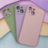 Matinis TPU dėklas iPhone 7 8 SE 2020 SE 2022 lilac