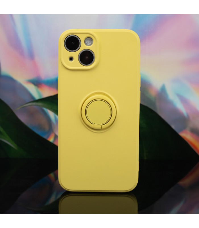 "Xiaomi Redmi Note 13 5G (global)" pirštų laikiklio dėklas, skirtas "Xiaomi Redmi Note 13 5G (global) yellow