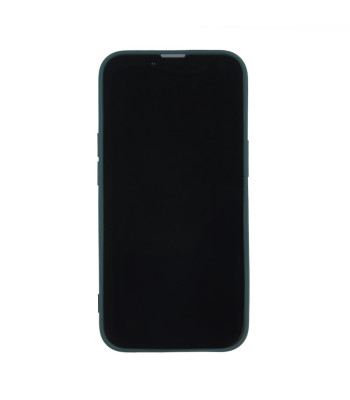 "Simple Color Mag" dėklas "iPhone 13 Pro Max" 6,7 tamsiai žalios spalvos