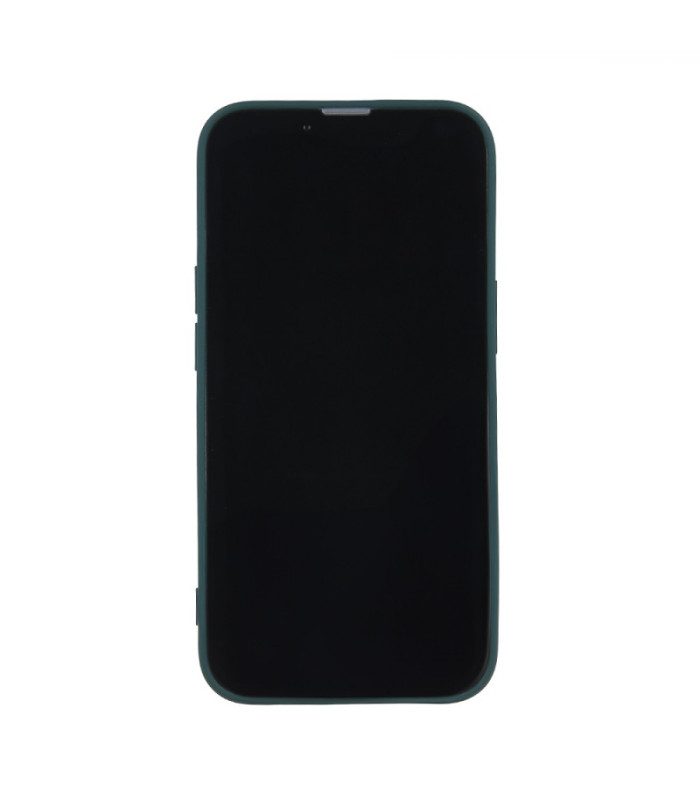 "Simple Color Mag" dėklas "iPhone 13 Pro Max" 6,7 tamsiai žalios spalvos