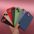 "Simple Color Mag" dėklas "iPhone 12 Pro Max" 6,7 tamsiai žalios spalvos