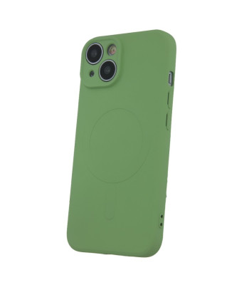 Paprastas "Color Mag" dėklas "iPhone 15 Pro Max" 6,7 šviesiai žalios spalvos