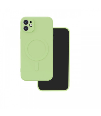 Paprastas "Color Mag" dėklas "iPhone 12" 6,1 šviesiai žalias