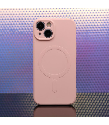 "Simple Color Mag" dėklas "iPhone 13 Pro Max" 6,7 rožinės spalvos