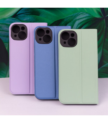 Išmanusis minkštas dėklas skirtas Motorola Moto E22 E22i light green