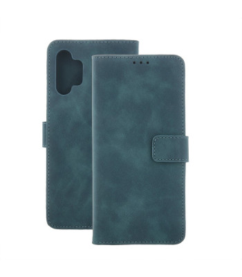 Išmanusis aksominis dėklas "Xiaomi Redmi Note 13 5G (global)", tamsiai žalias
