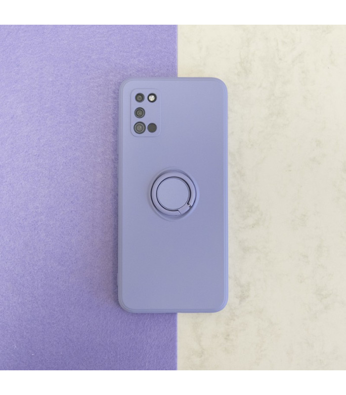 "Xiaomi Redmi 13C 5G" pirštų laikiklio dėklas, skirtas "Xiaomi Redmi 13C 5G", violetinės spalvos