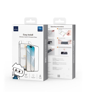 WIWU grūdintas stiklas iPhone 16 Plus 6,7 Wi-SQ008