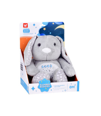 Talismanas projektorius BUNNY žvaigždutės lopšinės baltasis triukšmo miegmaišis ZA4701
