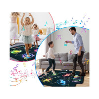 Didelis šokių kilimėlis vaikams Pramoginis žaidimas "Dance in One" ZA5337