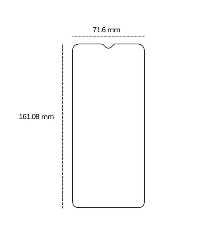 Apsauginis 2,5D grūdintas stiklas, skirtas "Samsung Galaxy XCover 7
