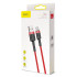 "Baseus" kabelis Cafule USB - USB-C 3m 2A raudonas