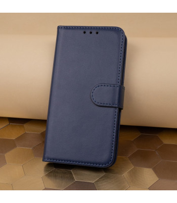 "Smart Classic" dėklas "Samsung Galaxy A12 / M12" tamsiai mėlynas