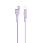 Setty kabelis USB - Lightning 1,5 m 2,1A KSA-L-1.529 alyvinė