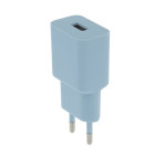 Įkroviklis 1x USB 2,4A LSIM-A-123 mėlyna