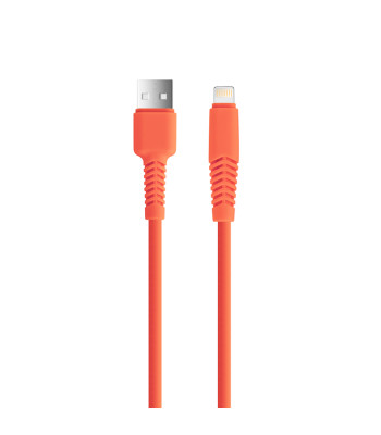 Setty kabelis USB - Lightning 1,5 m 2,1A KSA-L-1.5210 orange