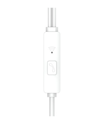 XO laidinės ausinės EP25 USB-C, baltos spalvos
