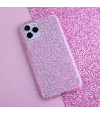 Glitter 3in1 dėklas Samung A50 / A30s / A50s rožinės spalvos