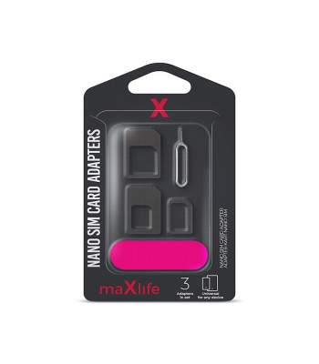 "Maxlife Nano" SIM kortelių adapteriai