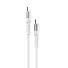 Forever Core didelės galios kabelis USB - USB-C 2,0 m baltas 100 W skirtas GaN