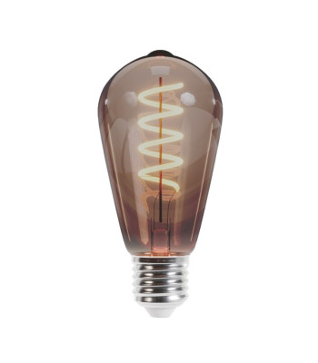LED lemputė E27 ST64 4W 230V 2000K 250lm SF rūkyta amžinai šviesa