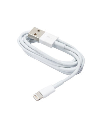 Kabelis USB - "Lightning" 1,5 m 1A baltos spalvos nefasuotas