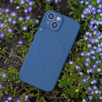 Paprastas "Color Mag" dėklas "Samsung Galaxy A56 5G" tamsiai mėlynas