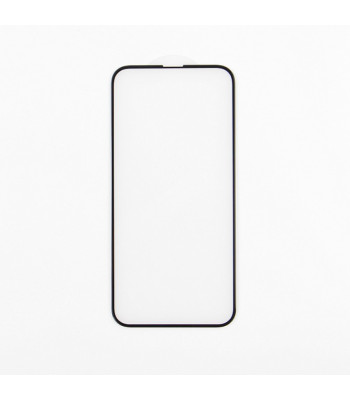 Grūdintas stiklas 5D, skirtas "Moto G85 5G" juodam rėmeliui
