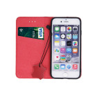 Natūralios odos Smart Pro, skirtas Xiaomi Redmi 14C 4G 14C 5G Redmi A4 POCO C75 bordo spalvos