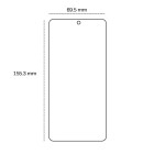 Grūdintas 2,5D stiklas, skirtas