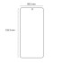 Grūdintas 2,5D stiklas, skirtas "Oppo Reno 11F 5G" (Global)