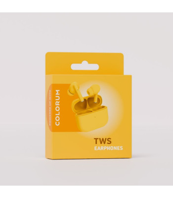 COLORUM TWS "Bluetooth" ausinės CTWS-05 xYellow