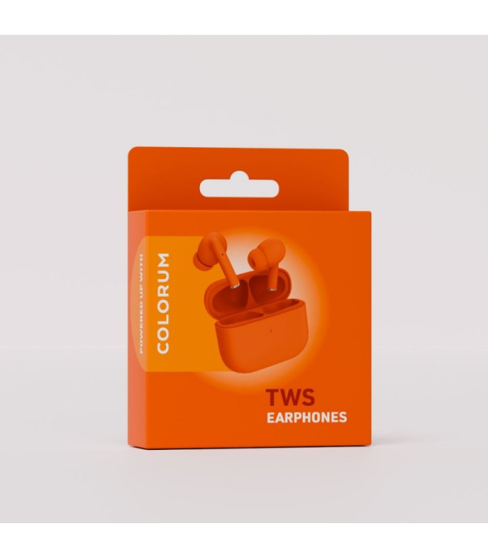 COLORUM TWS "Bluetooth" ausinės CTWS-10 xOrange
