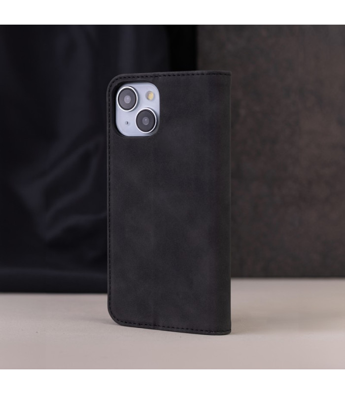 "Smart Suede" dėklas "iPhone 16 Plus" 6,7 juodas