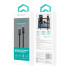"Devia" kabelis Gracious EC646 PD USB-C - USB-C 1,0 m 60W 3A juodas