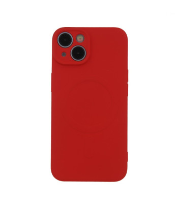 Paprastas "Color Mag" dėklas, skirtas "Samsung Galaxy A55 5G", raudonos spalvos