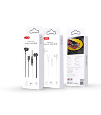 "XO" laidinės ausinės EP81 USB-C juodos spalvos
