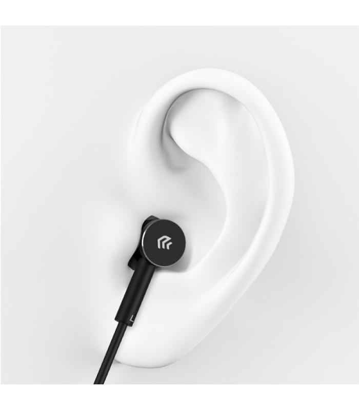 "Devia" laidinės ausinės "Smart M1 Digital Metal USB-C", juodos spalvos