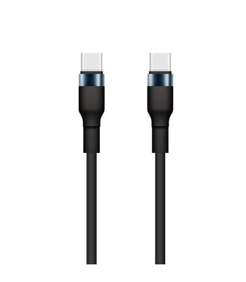 "Setty" USB-C - USB-C kabelis 1 m 3A KSC-C-131 juodas