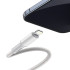 "Baseus" didelio tankio kabelis PD USB-C - Lightning 2,0 m baltas 20W