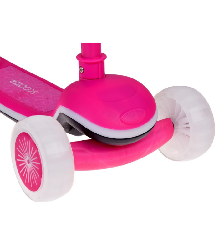 Balansinis paspirtukas SCOOTER 3 ratų SP0812 su spalvotomis šviesomis ir muzika